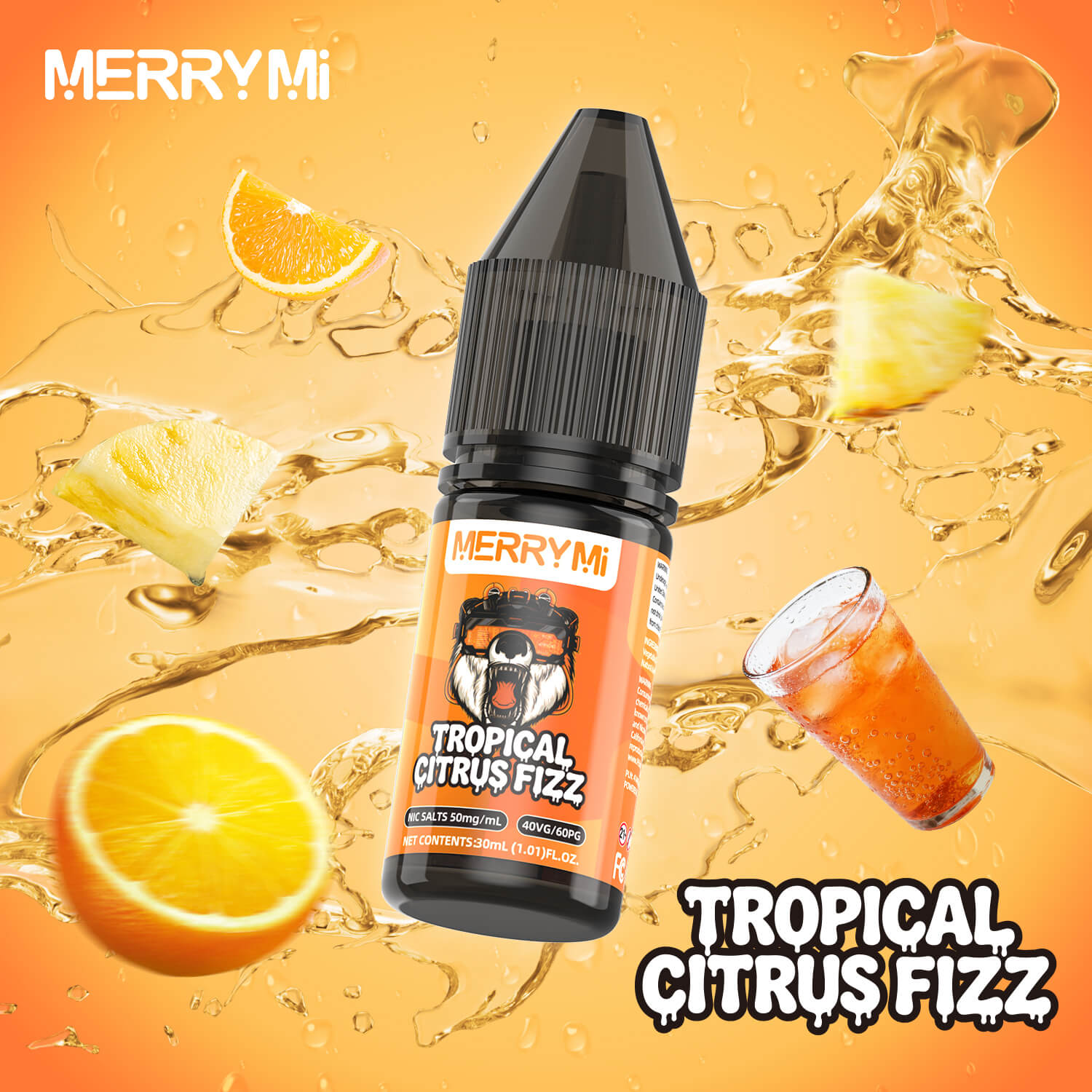 🍋 Tropical Citrus Fizz